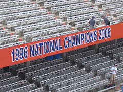Gators National Championship Sign