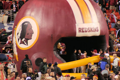 Washington Redskins Team Inflatable Lawn Helmet