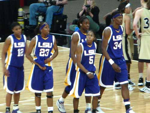 LSU women's basketball team