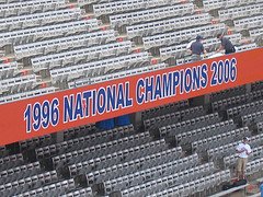 Florida National Championship Sign